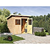Karibu Gartenhaus (Natur, Holz, 3,02 m², Wandstärke: 19 mm)