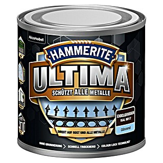 Hammerite Ultima Metall-Schutzlack (RAL 8017, Schokoladenbraun, 250 ml, Glänzend, Lösemittelbasiert)