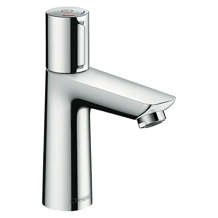 Hansgrohe Talis Select Waschtischarmatur E 110 - Chrom, Glänzend - Hansgrohe Waschtischarmatur: Elegantes, verchromtes Design mit modernem Hebel für präzise Wasserkontrolle und stilvolle Badgestaltung.