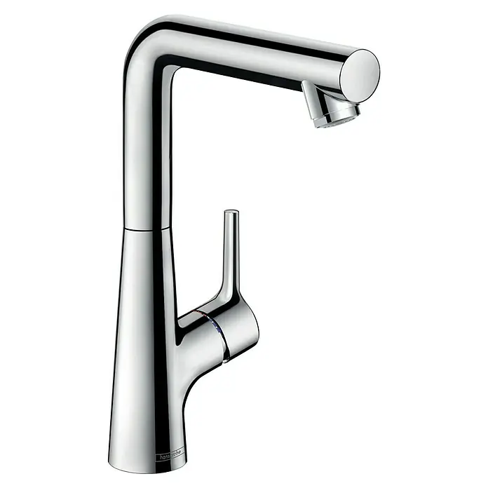 Hansgrohe Talis S Waschtischarmatur 210 - Chrom, Glänzend - Ein glänzender, verchromter Wasserhahn von Hansgrohe, der mit seinem modernen Design und der hohen Funktionalität überzeugt.