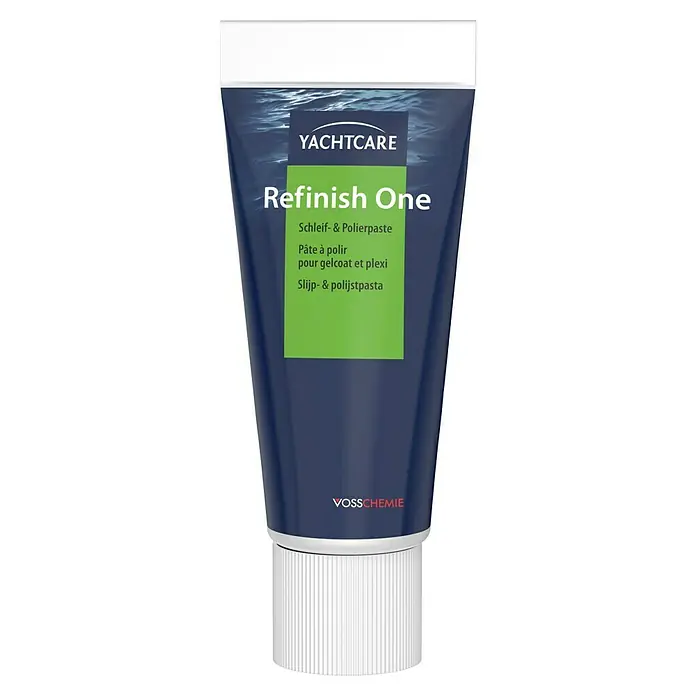 Yachtcare Schleif-Polier-Paste - 300 g - Tube Yachtcare Refinish One Schleif- & Polierpaste für Gelcoat und Plexi, zur Bearbeitung von Booten und Yachten.