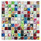 Mozaik pločica Quadrat Mix CG STAR  (30 x 30 cm, Raznobojno, Sjaj) | BAUHAUS