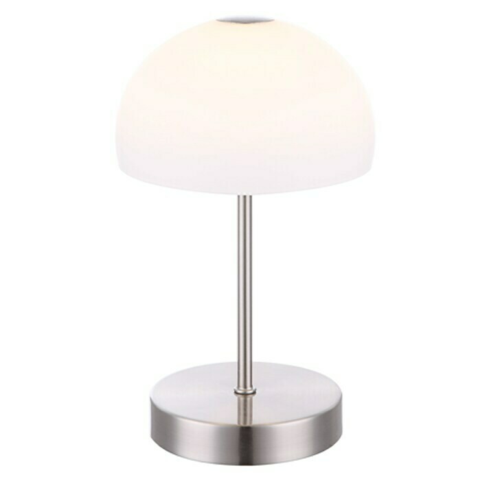 Globo Lámpara de sobremesa LED (5 W, Color de luz: Blanco cálido, Color del cuerpo: Níquel mate)
