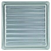 Fuchs Design Bloque de vidrio Parallel (Claro, 19 x 19 x 8 cm)