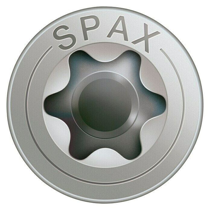 Spax T-Star plus Tornillo avellanado Inoxidable (Ø x L: 5 x 60 mm, Acero inoxidable, 50 uds., Rosca parcial)