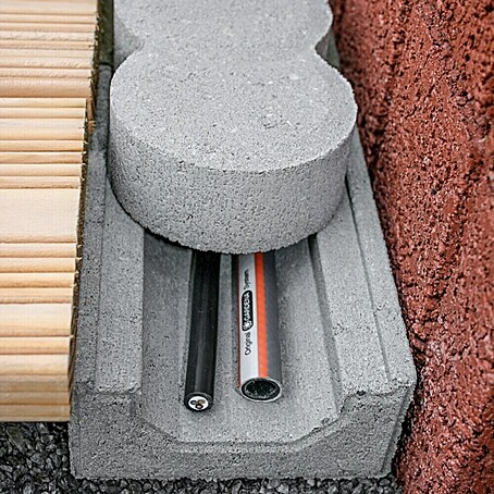 Christoph Kabelkanalstein (20 x 12,2 x 5,9 cm, Beton)