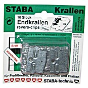 Staba Endkrallen mit Reversclip (10 Stk.)