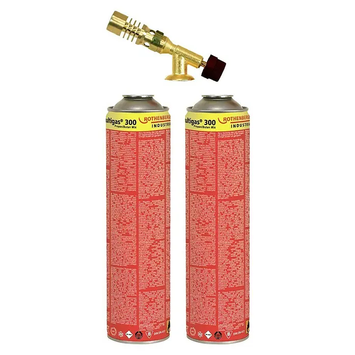 AdHoc Crème Brûlée Brander - Navulbaar - Zwart