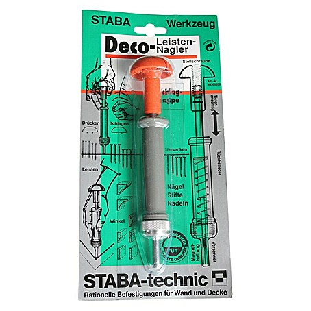 Staba Clavadora manual (Apto para: Zócalos y listones)