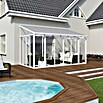 Palram Wintergarten San Remo (B x T x H: 4,25 x 3 m x 3,1 m, Verkehrsweiß)