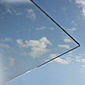 Solid Elements Glasplaat voor deurluifel Loop/Wing (1.500 x 750 mm, Helder glas)