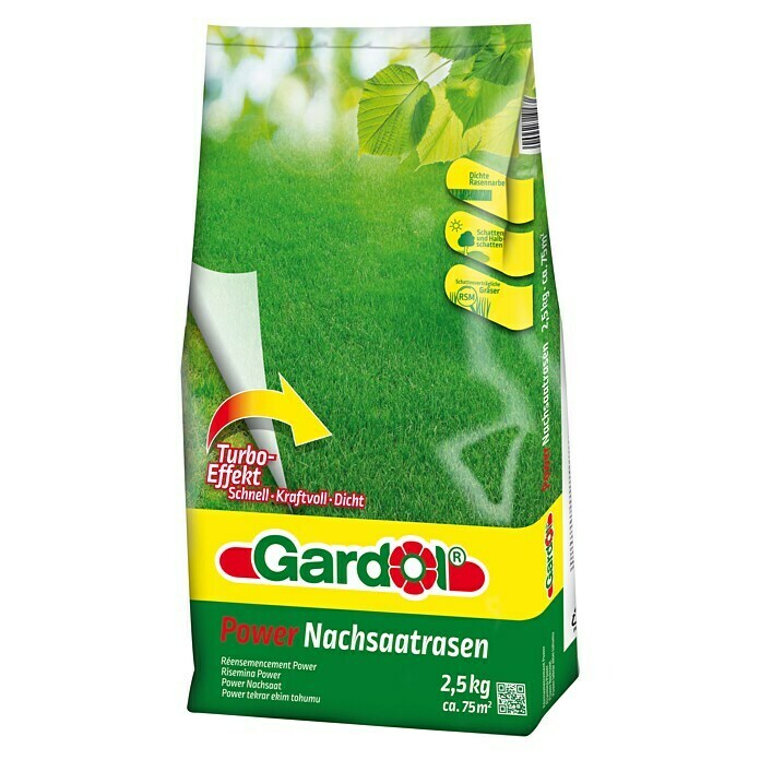 Gardol Nachsaat-Rasen Power2,5 kg, 75 m² Unknown