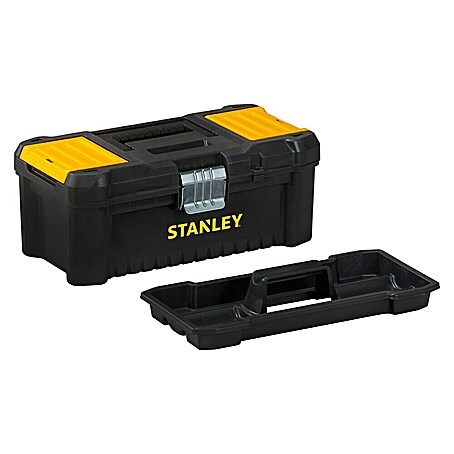 Stanley Werkzeugkasten 16″ (40,6 x 20,5 x 19,5 cm, Größe: 16″, Kunststoff)