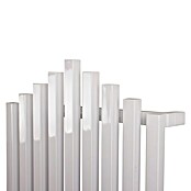 Designheizkörper Pipe (51 x 180 cm, 1.118 W bei 75/65/20 °C, Weiß)