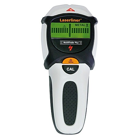 Laserliner Ortungsgerät MultiFinder Plus (Geeignet für: Aufspüren von spannungsführenden Leitungen, Holz und Metall, Erfassungstiefe: Max. 40 mm Holz/Metall)