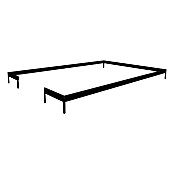 Juliana Fundament für Gewächshaus Premium (2,96 x 2,96 x 0,12 m, Schwarz)