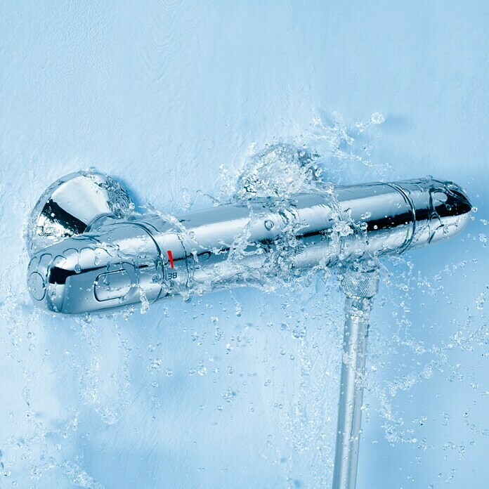 Grohe Grohtherm 1000 New BrausethermostatChrom, Glänzend Front View