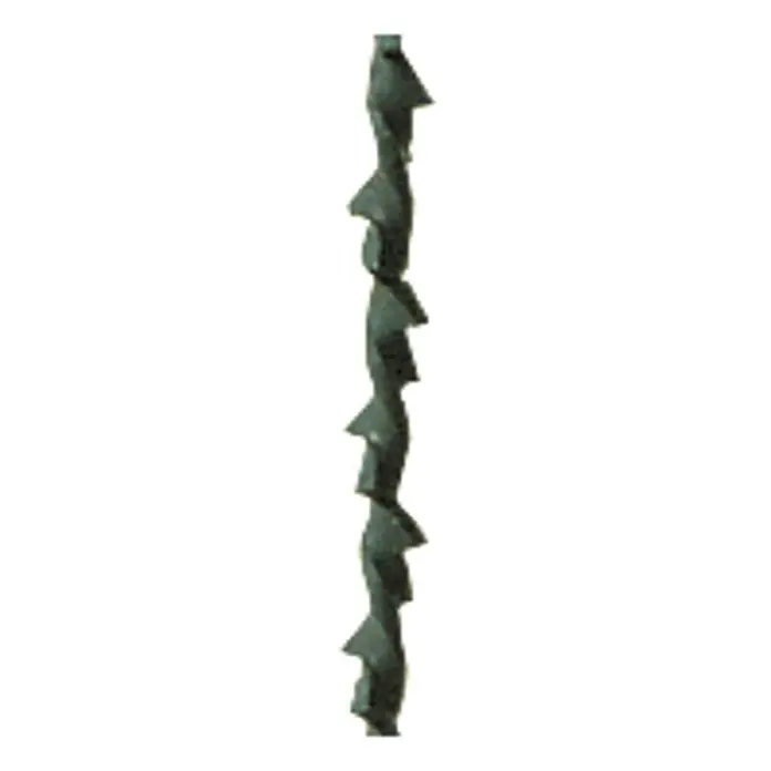Scheppach Rundsägeblätter - 130 x 1,03 x 0,38 mm, 38 Stk., Dekupiersägen, 12 Stk. - Nahaufnahme einer Bandsäge, die ein scharfes, präzises Schneiden von Holz oder Metall ermöglicht.