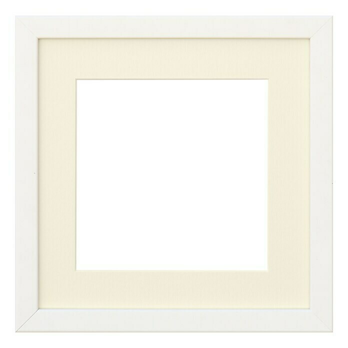 Bilderrahmen 4405/05 (Weiß, 20 x 20 cm, Holz)