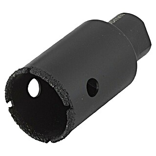 Wolfcraft Diamant-Lochsäge Ceramic Winkelschleifer (Durchmesser Bohrloch: 35 mm, Schnitttiefe: 45 mm, M14 Gewinde)