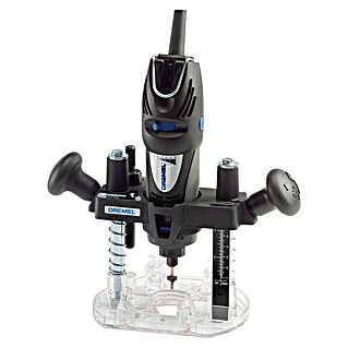 Dremel Accesorio para fresar por inmersión (Accesorio para fresar, guía de bordes, guía circular, guía de plantilla, llave)