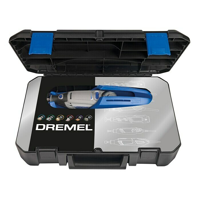 Dremel Multifunktionswerkzeug 3000-1/25 EZ130 W, Leerlaufdrehzahl: 10.000 U/min - 30.000 U/min, Zubehör: 25 -tlg. Front View