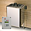 Weka Massivholzsauna 528 GT Gr.2 OS (Mit 7,5 kW Ofen mit externer Steuerung, Außenmaß: 195 x 245 x 199 cm)