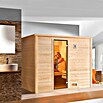 Weka Massivholzsauna 531 GT Gr.4 BioS (Mit 7,5 kW Bio Ofen mit externer Steuerung, Außenmaß: 198 x 248 x 203,5 cm)