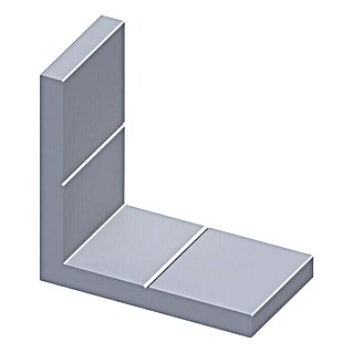 Kantoflex Eckwinkel (35,5 x 11,5 mm, Stärke: 0,5 mm, Aluminium, Gleitgeschliffen)