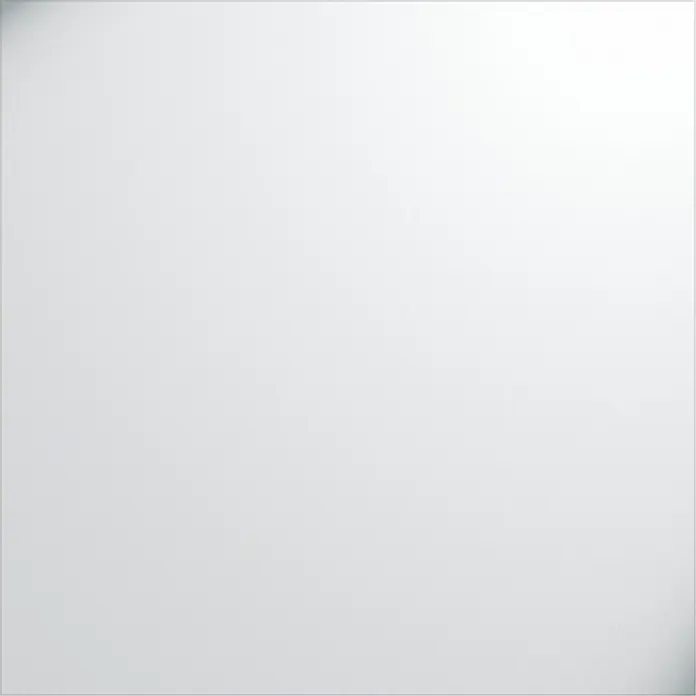 Kantoflex Glattblech - 500 x 250 mm, Stärke: 0,8 mm, Aluminium, Beschichtet, Weiß - Glatte, weiße Oberfläche, ideal als Hintergrund oder zur Darstellung von Reinheit und Einfachheit. Vielseitig einsetzbar für verschiedene Designzwecke.