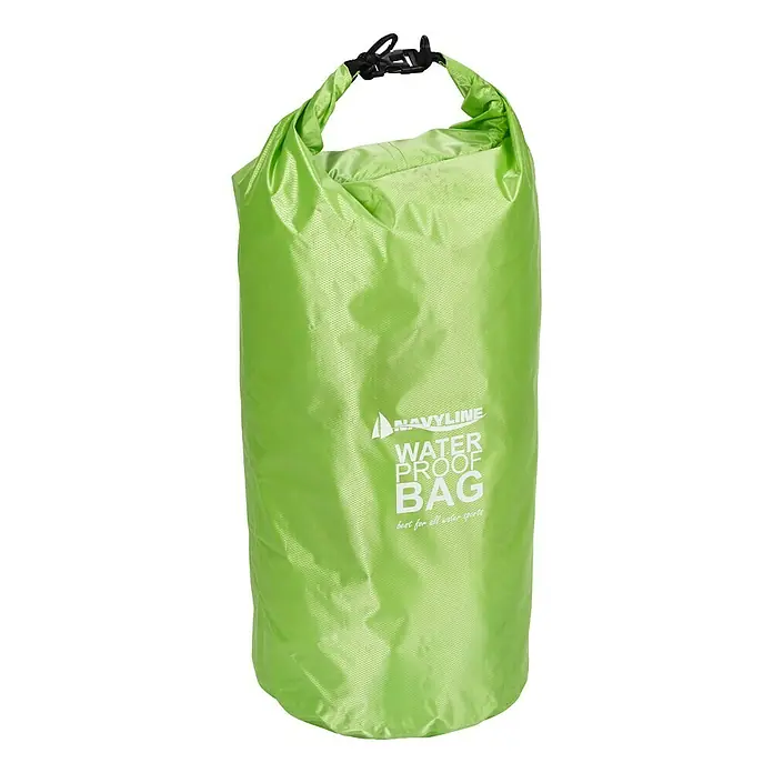 Navyline Drybag - 30 l, Grün - Grüne, wasserdichte Seesack-Tasche, ideal zum Schutz Ihrer Sachen bei allen Wasseraktivitäten.