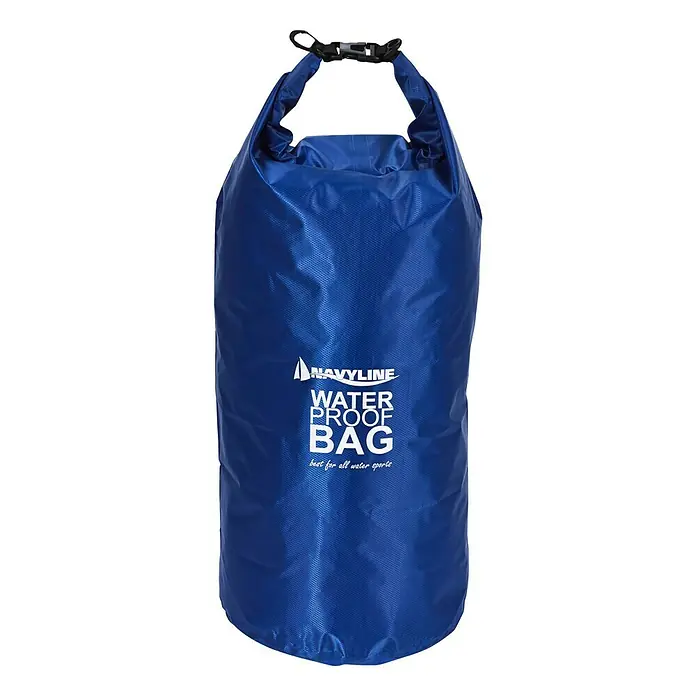 Navyline Drybag - 20 l, Blau - Blaue wasserdichte Navyline Tasche mit Rollverschluss, ideal für alle Wassersportarten.