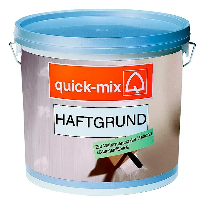 Quick-Mix Haftgrund - 1 l, Materialeignung: Beton - Haftgrund von Quick-Mix im Eimer.