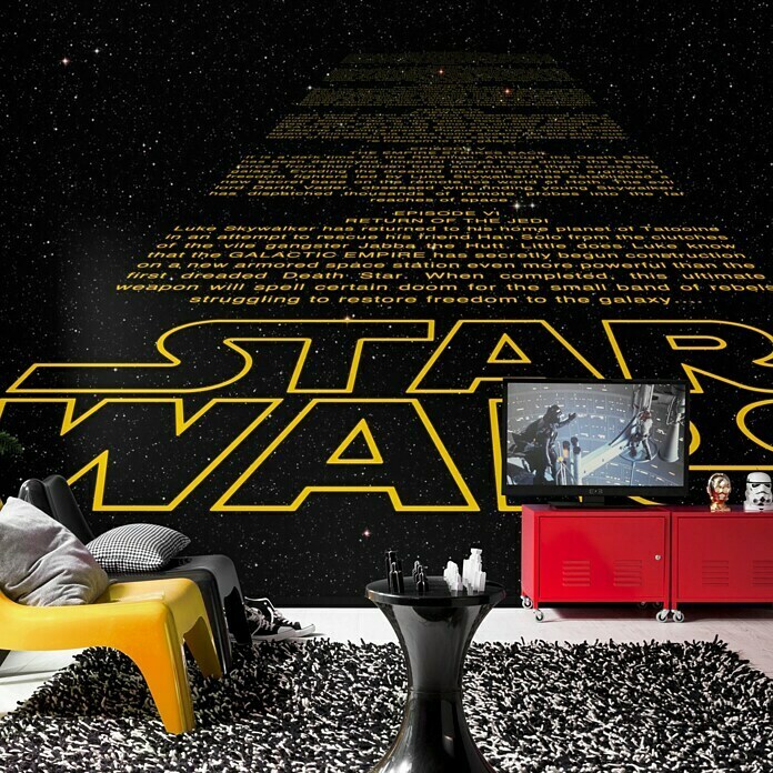 Komar Star Wars Fototapete Intro (8-tlg., 368 x 254 cm)