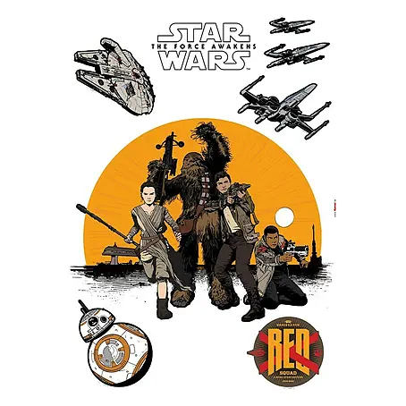 Komar Star Wars Wandtattoo Resistance