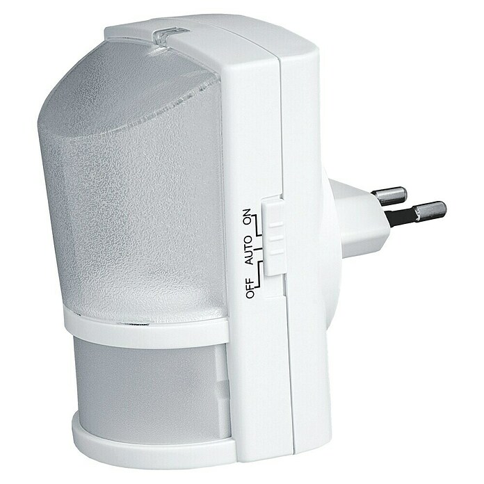 Luz de noche con sensor crepuscular (5 W, Número de LED: 1, Blanco)