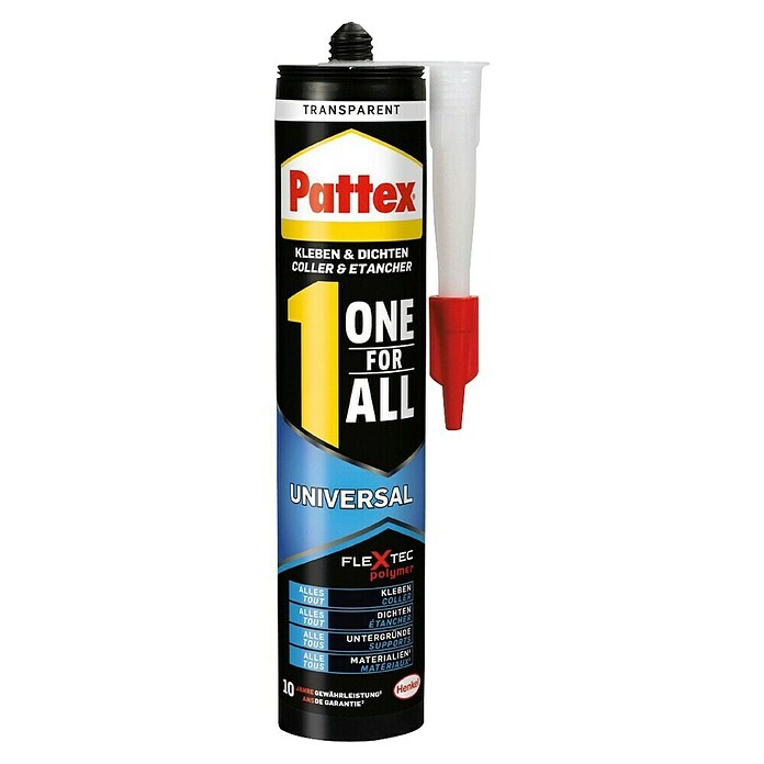 Pattex Montagekleber One for All (310 g, Transparent)