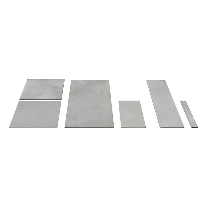 Art-Tec by Palazzo Feinsteinzeugfliese - 60 x 60 cm, Steel, Schimmernd - Bodenfliesen in verschiedenen Größen. Das graue Steinzeugfliesenset bietet Optionen für jeden Raum und Stil.