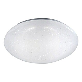 Just Light LED-Deckenleuchte Skyler (12 W, Weiß, Warmweiß, Durchmesser: 350 mm)