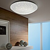 LeuchtenDirekt LED-Deckenleuchte Skyler (Durchmesser Leuchte: 25 cm, 8 W, Warmweiß, Kunststoff)