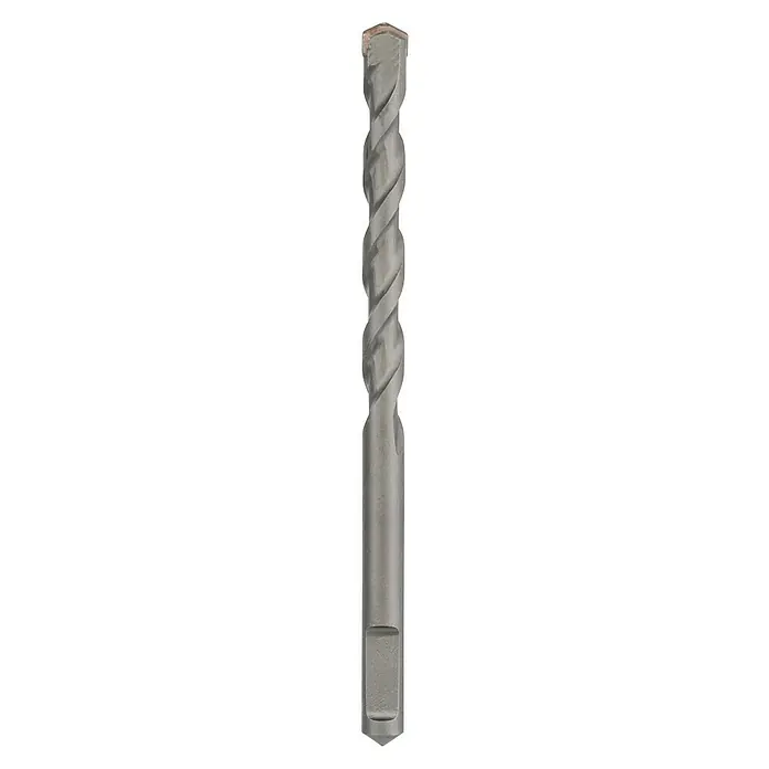 Craftomat Beton- & Steinbohrer - Durchmesser Bohrer: 8 mm - Nahaufnahme eines SDS-Plus-Bohrers, ideal zum Bohren von Löchern in Beton und Mauerwerk.