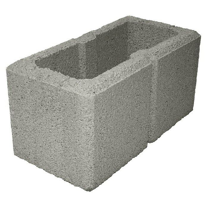 Gartenmauer Ambienta (40 x 20 x 20 cm, Grau, Beton)