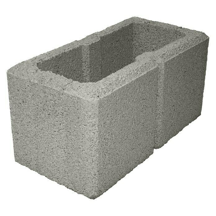 Gartenmauer Ambienta40 x 20 x 20 cm, Grau, Beton Unknown