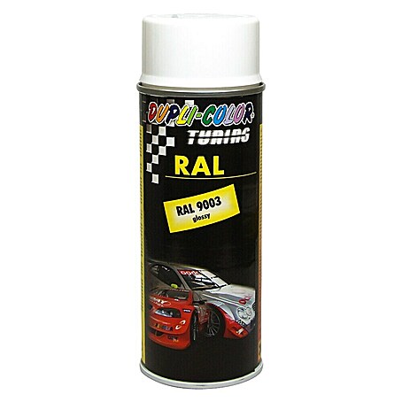 Dupli-Color Tuning Lackspray RAL 9003 (Signalweiß, Glänzend, 400 ml)
