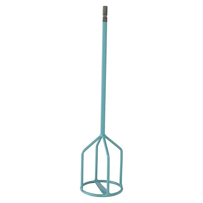 Collomix Rührer KR 120 HF - Länge: 590 mm, Durchmesser Rührer: 120 mm - Blaue Farbmischspirale mit einem Sechskantanschluss zum einfachen Mischen von Farben und Beschichtungen.