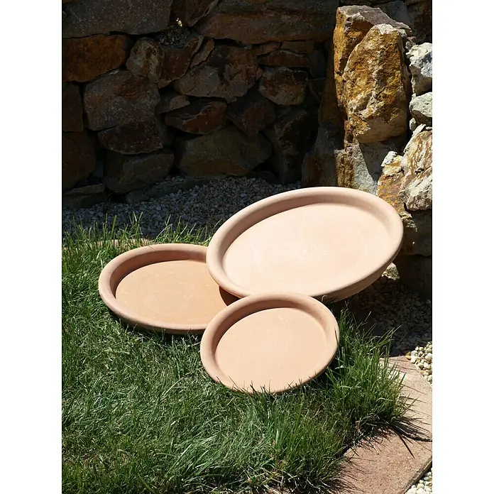 10 Sottobicchieri Per Fiori, Forma Quadrata, In Plastica, 20 X 20 Cm