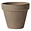 Deroma Moka Garden Pflanzgefäß Vaso Standard (Terracotta, Ø x H: 17,1 x 14,9 cm, Mokka)
