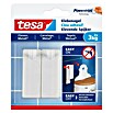 Tesa Klebenagel (Geeignet für: Fliesen, Belastbarkeit: 3 kg, 2 Stk., Weiß)