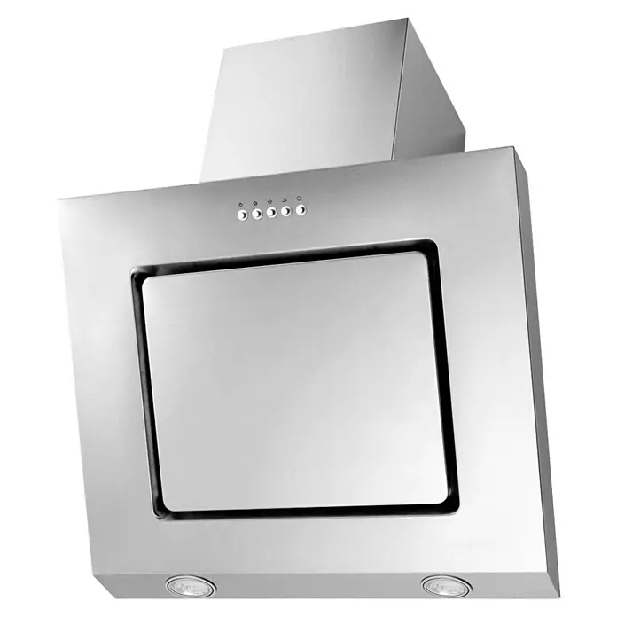Respekta Composición de cocina Malia - Ancho: 310 cm, Gris, Decoración encimera: Efecto cemento, Con electrodomésticos, Volumen horno: 72 l - Campana extractora de acero inoxidable con panel de control e iluminación para ventilación eficiente.