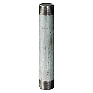 Rohrnippel (¾″, Länge: 180 mm, Verzinkt)